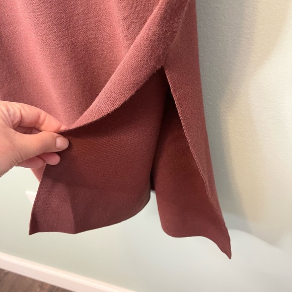 Nicole Miller Women's Red Suplice Long Sleeves Knitted Maxi Dress Size XL NWT - Picture 11 of 12